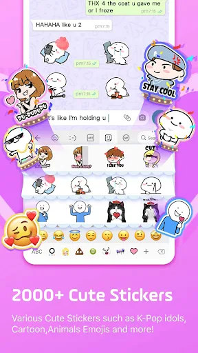 Facemoji AI Emoji Keyboard screenshot