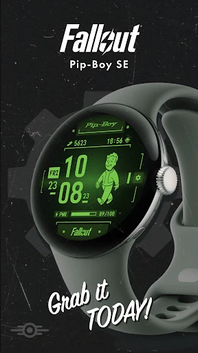Fallout Pip-Boy SE Watch Face screenshot