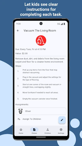 Family Chore Manager screenshot