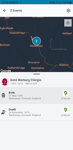 FamilySearch Tree screenshot