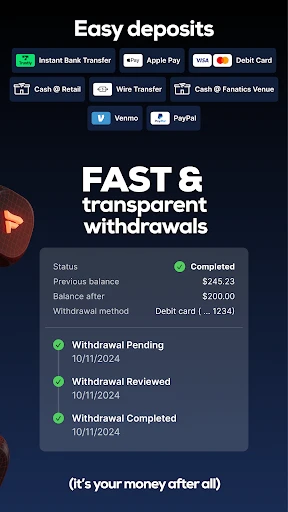 Fanatics Sportsbook & Casino screenshot