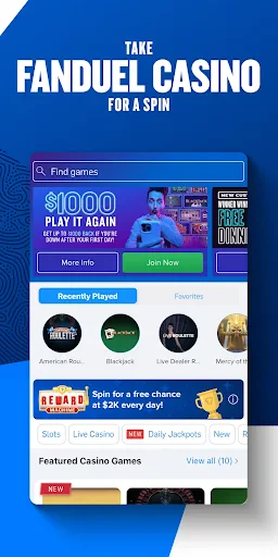 FanDuel Sportsbook & Casino screenshot