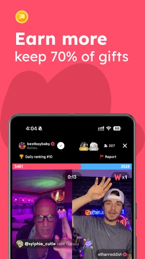 favorited screenshot