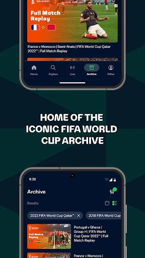 FIFA+ | Football streaming app screenshot