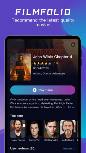 FilmFolio screenshot
