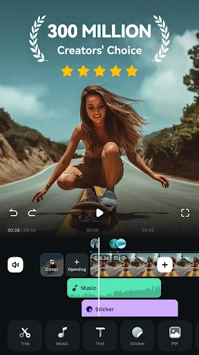 Filmora:AI Video Editor, Maker screenshot