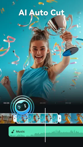 Filmora:AI Video Editor, Maker screenshot