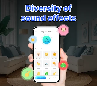 FiMe: Find Phone By Clap Hand screenshot