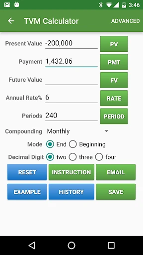 Financial Calculators Pro screenshot