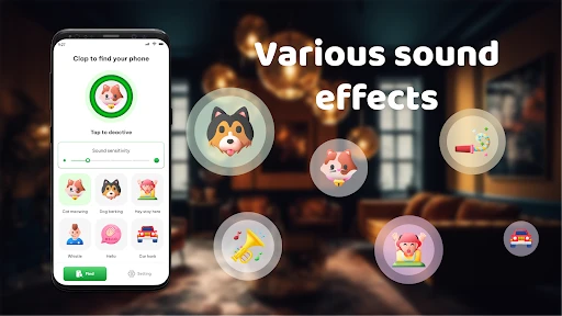 Find My Phone By Clap, Whistle screenshot