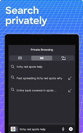 Firefox Fast & Private Browser screenshot