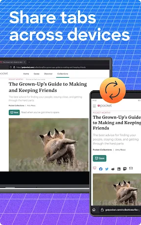 Firefox Fast & Private Browser screenshot