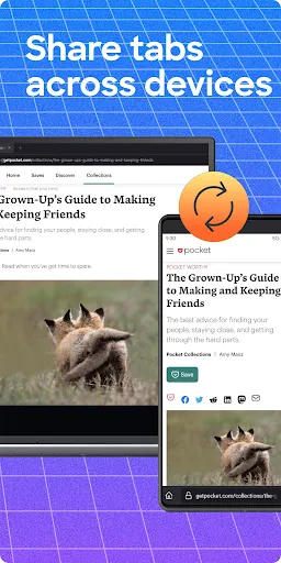 Firefox Fast & Private Browser screenshot