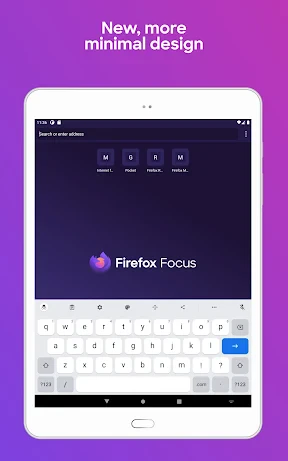 Firefox Focus: No Fuss Browser screenshot