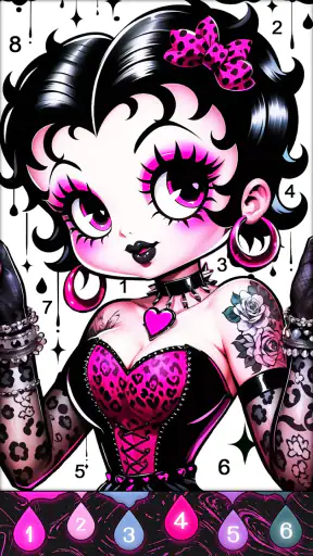 Fluid Art:Color By Number screenshot