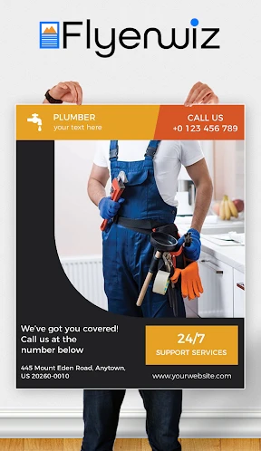 Flyers, Poster Maker, Design screenshot