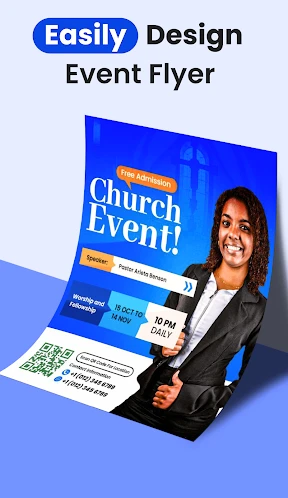 Flyers, Poster Maker, Design screenshot