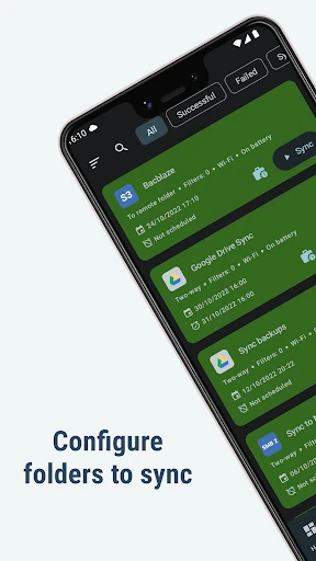 FolderSync Pro screenshot