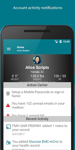 FollowMyHealth® screenshot