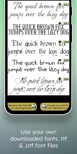 Fonts - Logo Maker screenshot