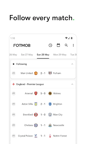 FotMob - Soccer Live Scores screenshot