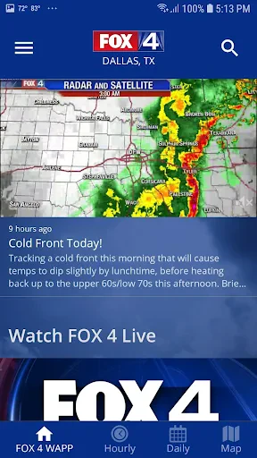 FOX 4 Dallas-Fort Worth: Weath screenshot