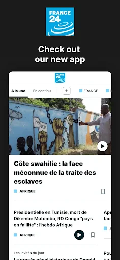 FRANCE 24 - Live news 24/7 screenshot