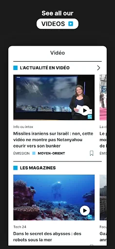 FRANCE 24 - Live news 24/7 screenshot
