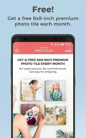 FreePrints Photo Tiles screenshot