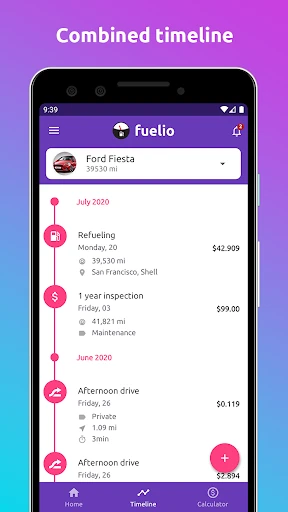 Fuelio: gas log & gas prices screenshot