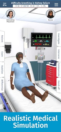 Full Code Medical Simulation screenshot
