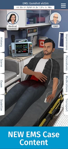 Full Code Medical Simulation screenshot
