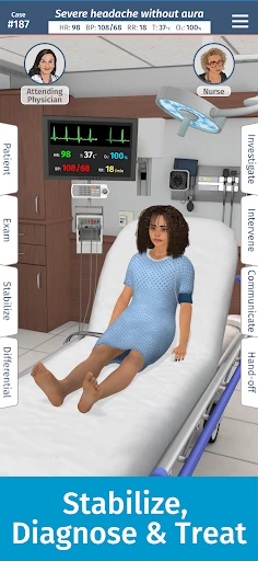 Full Code Medical Simulation screenshot