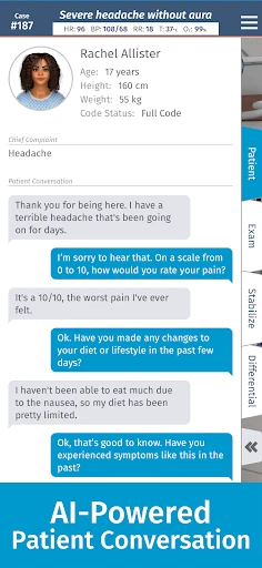 Full Code Medical Simulation screenshot