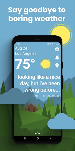 Funny Weather: Rude Forecast screenshot