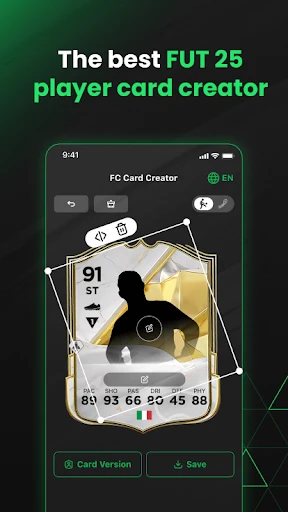 FUT 25 Card Creator screenshot