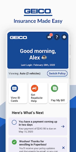 GEICO Mobile - Car Insurance screenshot