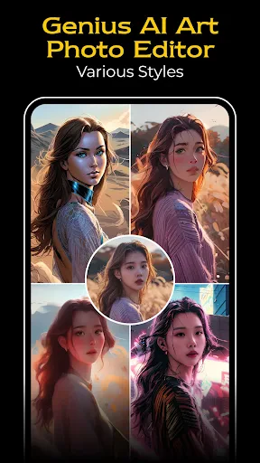 Genius: AI Photo Generator screenshot