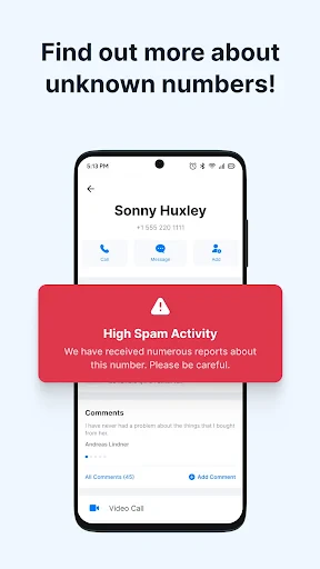 Getcontact screenshot