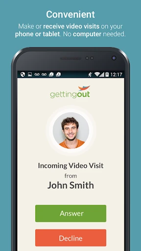GettingOut Visits screenshot
