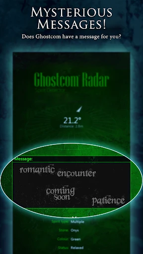 Ghostcom™ Radar Pro Messages screenshot