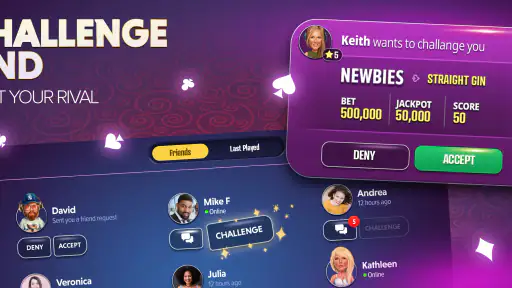 Gin Rummy Extra - Online Rummy screenshot