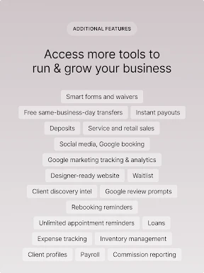 GlossGenius screenshot