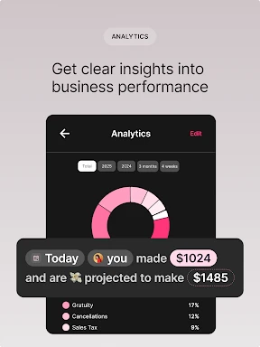 GlossGenius screenshot