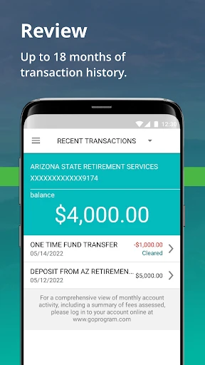 Go Program Way2Go Card screenshot