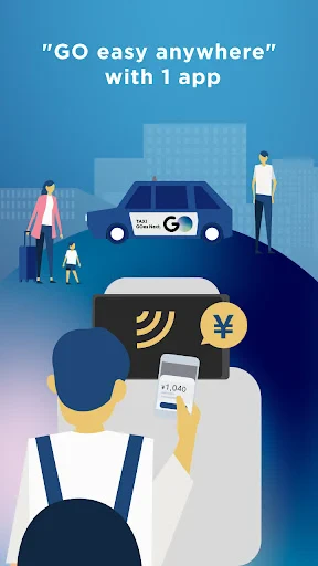 GO / Taxi app for Japan screenshot