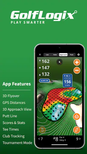 GolfLogix Golf GPS + 3D Putts screenshot