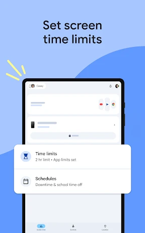 Google Family Link screenshot