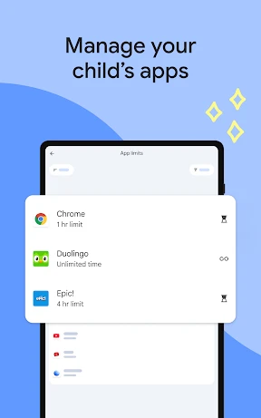 Google Family Link screenshot