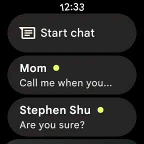 Google Messages screenshot